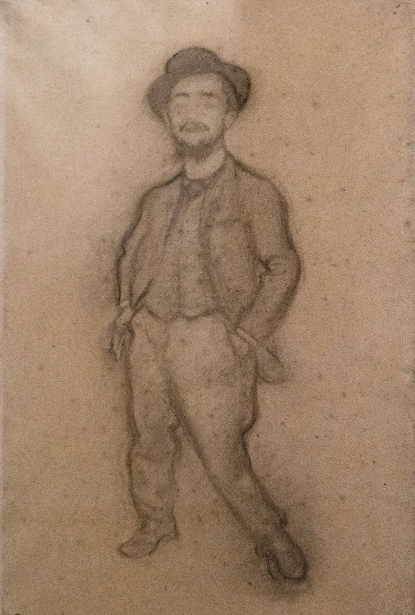 Louis Anquetin - Portrait of Henri de Toulouse Lautrec 1889 | Dimensions 3948 x 5852 pixels