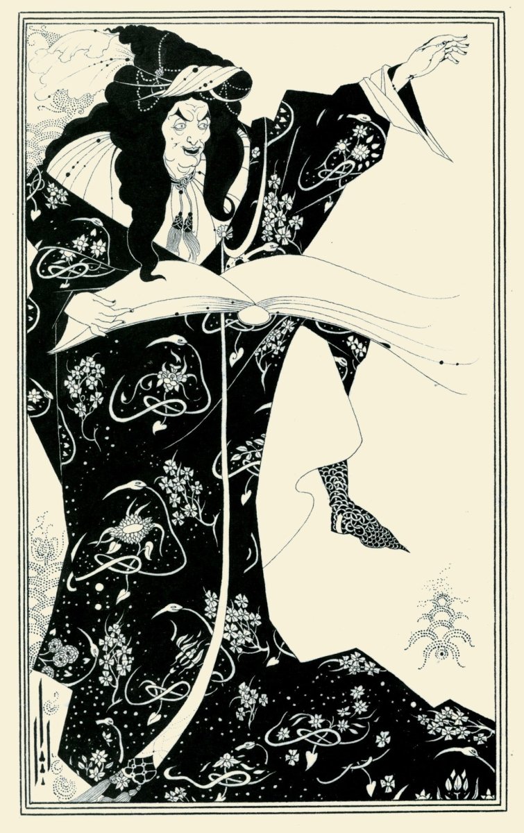 Aubrey Beardsley Early Work (1899) - 48 Public Domain Images | Dimensions 3176 x 6636 pixels