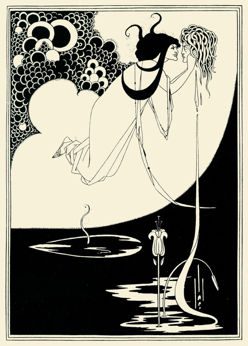 Salomé (1894) - Aubrey Beardsley - 16 Public Domain Images | Dimensions 5412 x 7535 pixels
