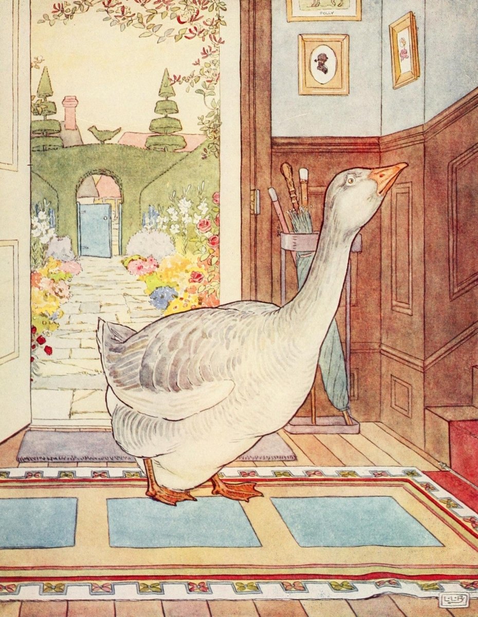 Nursery Rhymes 1916 - L. Leslie Brooke - 11 images | Dimensions 1900 x 2452 pixels