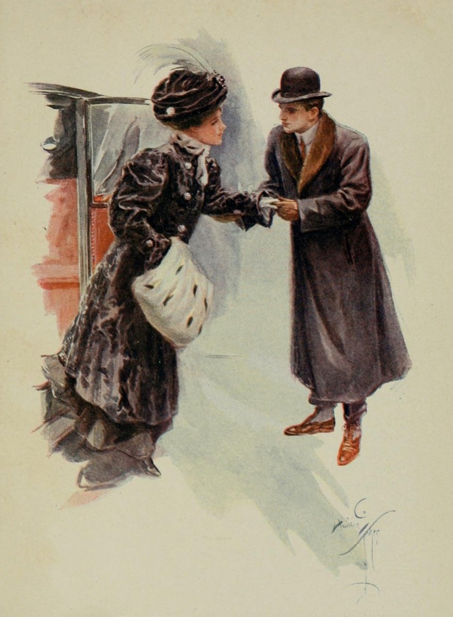 The Alternative 1909 - Harrison Fisher - 4 images | Dimensions 1780 x 2425 pixels