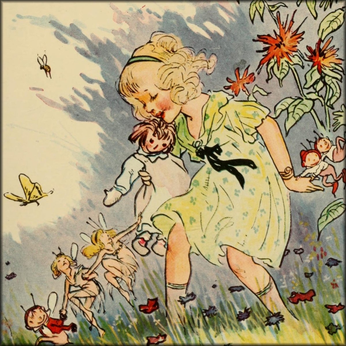 The Bam Bam Clock 1920 - Johnny Gruelle - 26 images | Digital Download - 26 images