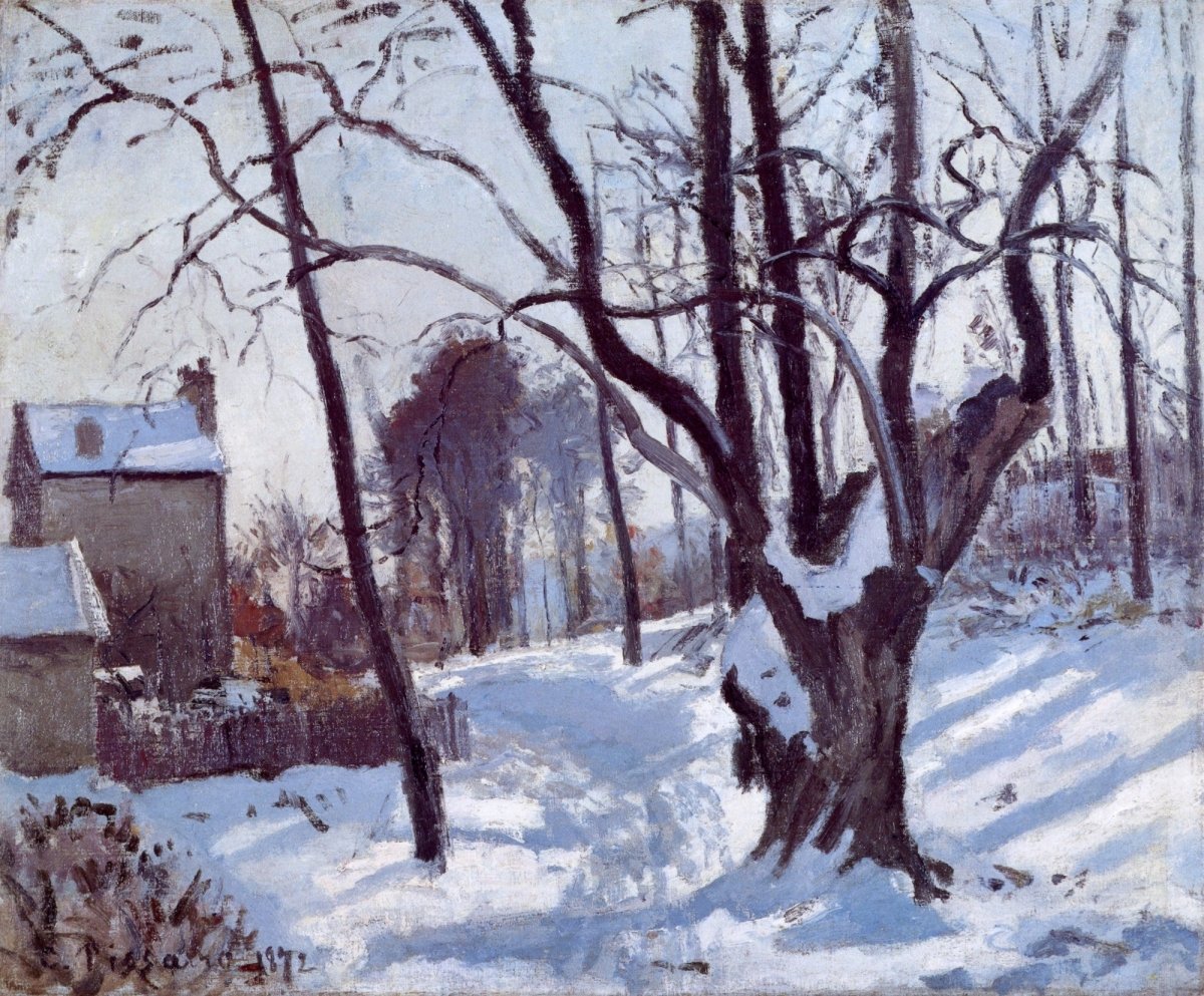 Impressionist Snow Scenes - 63 images to Download | Dimensions 5050 x 4180 pixels