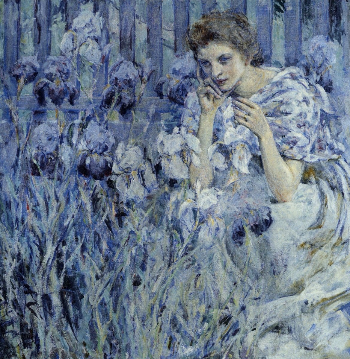Robert Reid (1862-1929) - Fleur-de-Lis 1899 | Dimensions 5232 x 5376 pixels