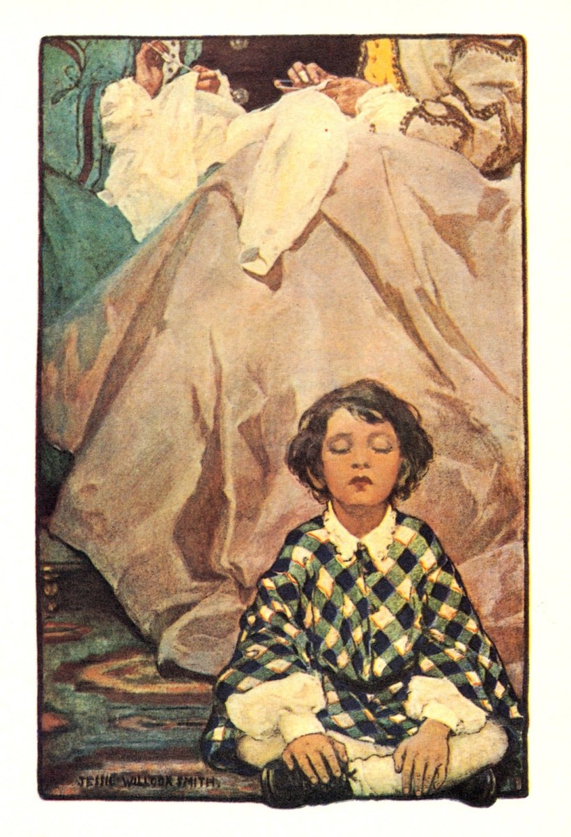 A Child's Garden of Verses, 1905 - Jessie Willcox Smith | Dimensions 3367 x 4925 pixels