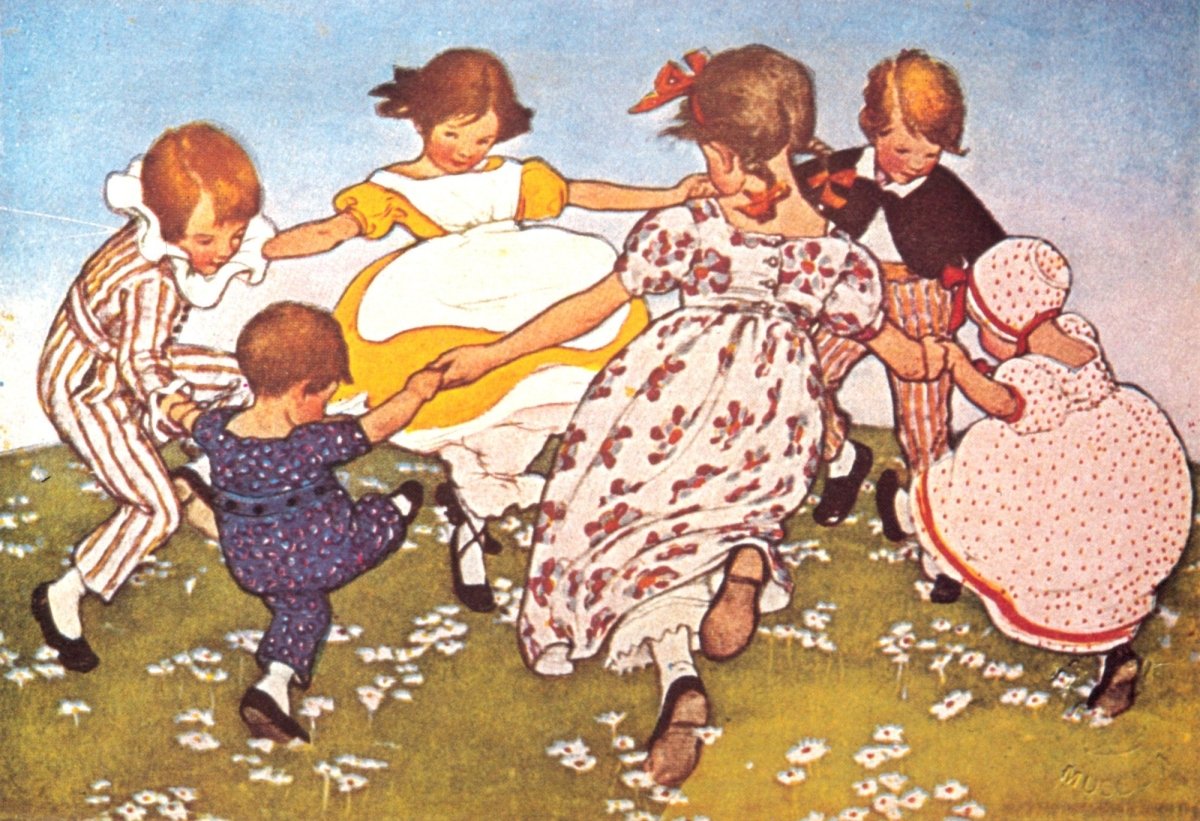 The Little Mother Goose, 1918 - Jessie Willcox Smith | Dimensions 3540 x 2424 pixels