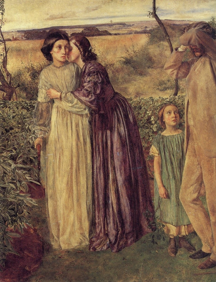 William Windus - Too Late 1857-8 | Dimensions 4697 x 6138 pixels