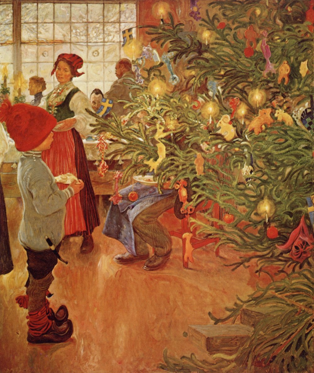 Carl Larsson Christmas image
