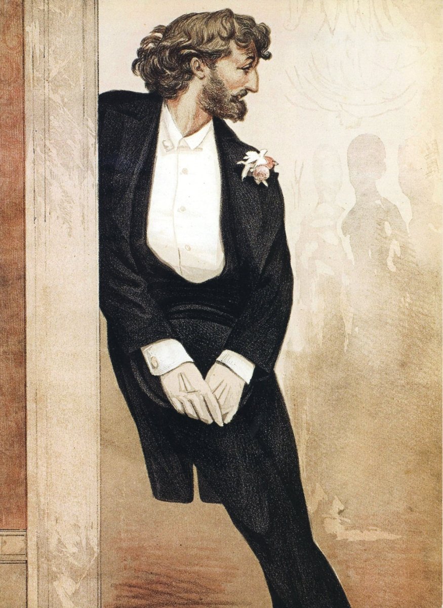 Lord Leighton by James Tissot