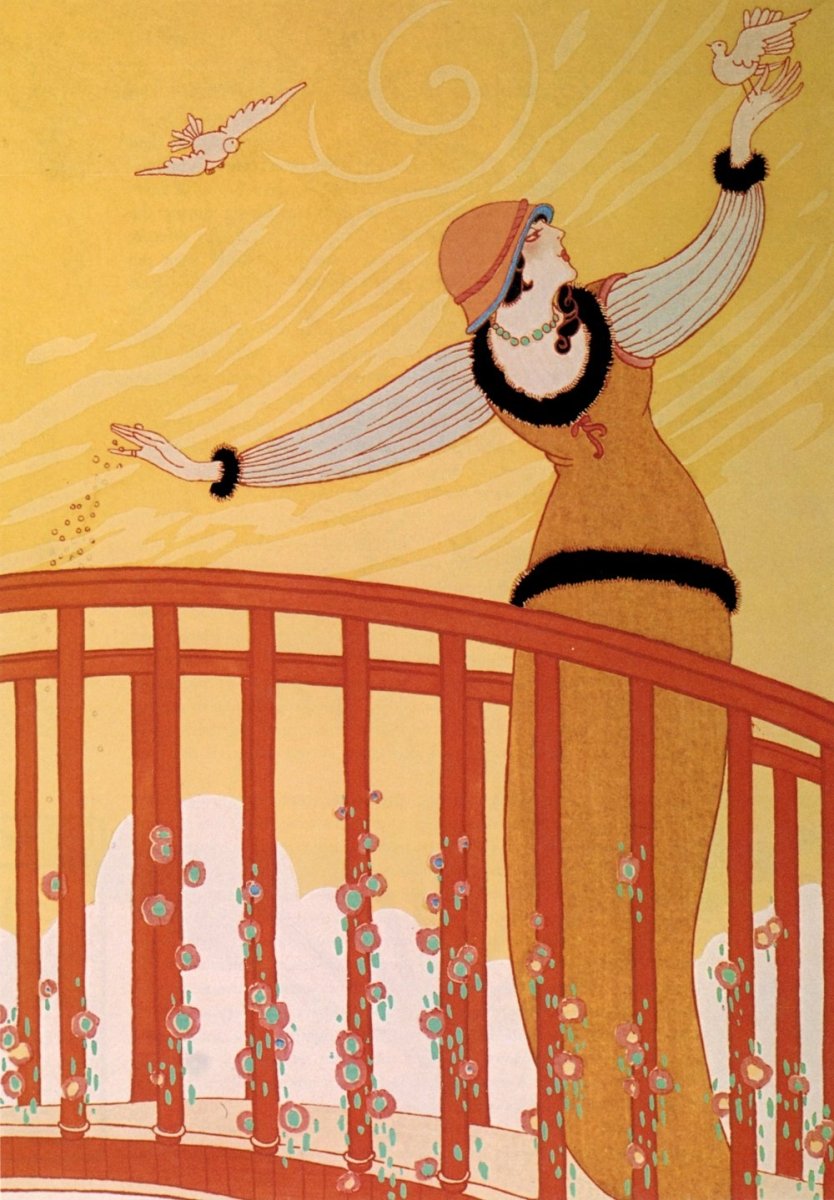 Charles Martin Art Deco fashion illustration