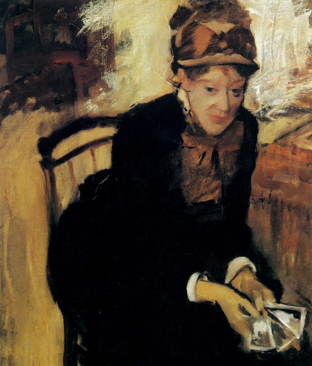 Mary Cassatt by Edgar Degas