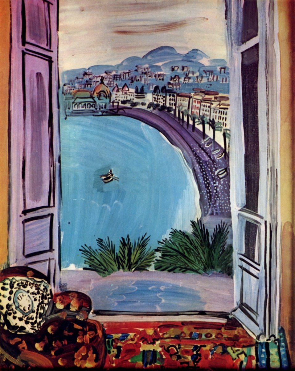 Raoul Dufy - The Window at Nice