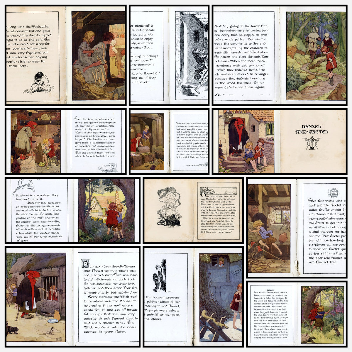 A snapshot of some of the images