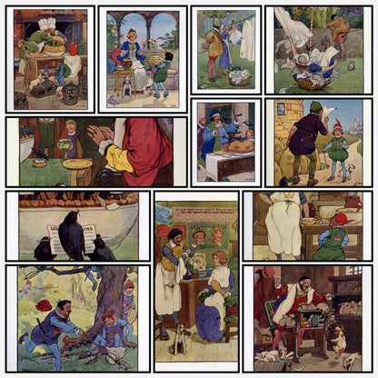 A snapshot of all the colour images