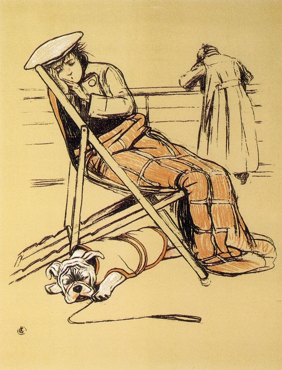 Cecil Aldin - A Gay Dog (1905) - 24 Public Domain Images | Dimensions 1206 x 1581 pixels