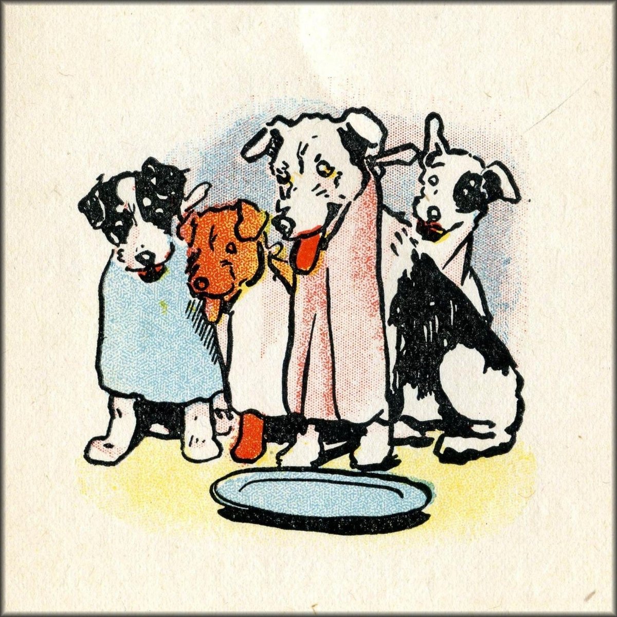 Stories from Puppyland 1904 - Cecil Aldin - 25 Images | Digital Download - 25 images