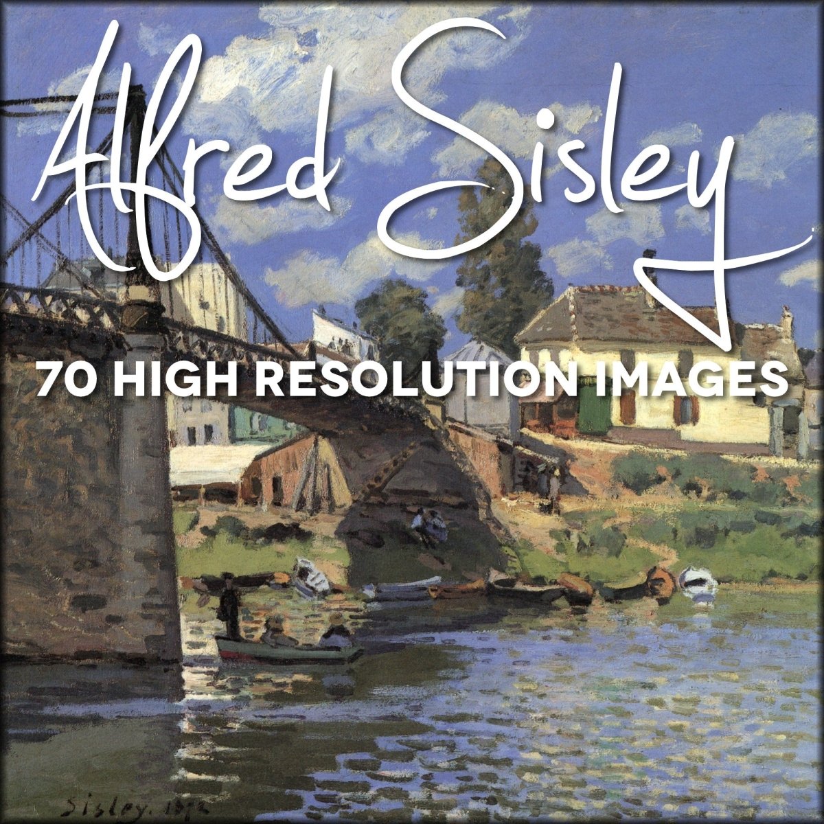 Alfred Sisley Public Domain Images to Download | Digital Download - 70 images