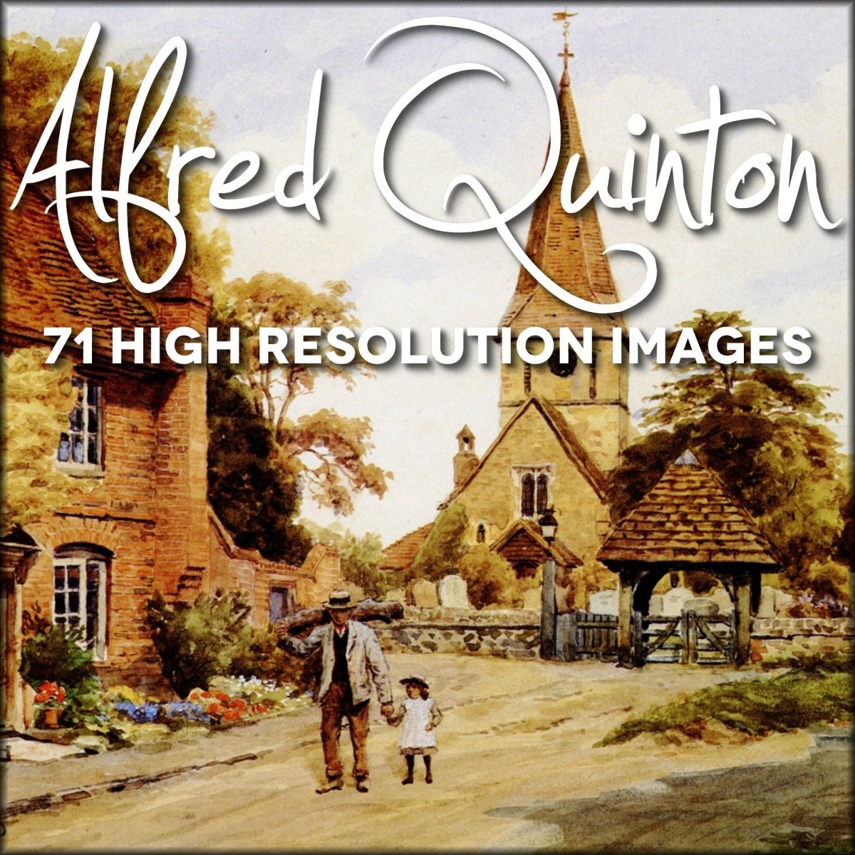 Alfred Quinton Public Domain Images | Digital Download - 71 images