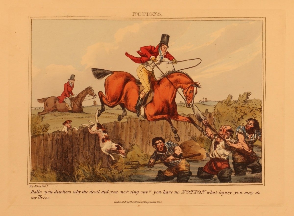 Alken's Notions 1833 - Henry Alken - 36 images | Dimensions 4310 x 3165 pixels