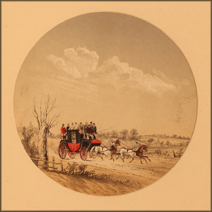 Coaching Scenes 1829 - Henry Alken - 10 images | Digital Download - 10 images