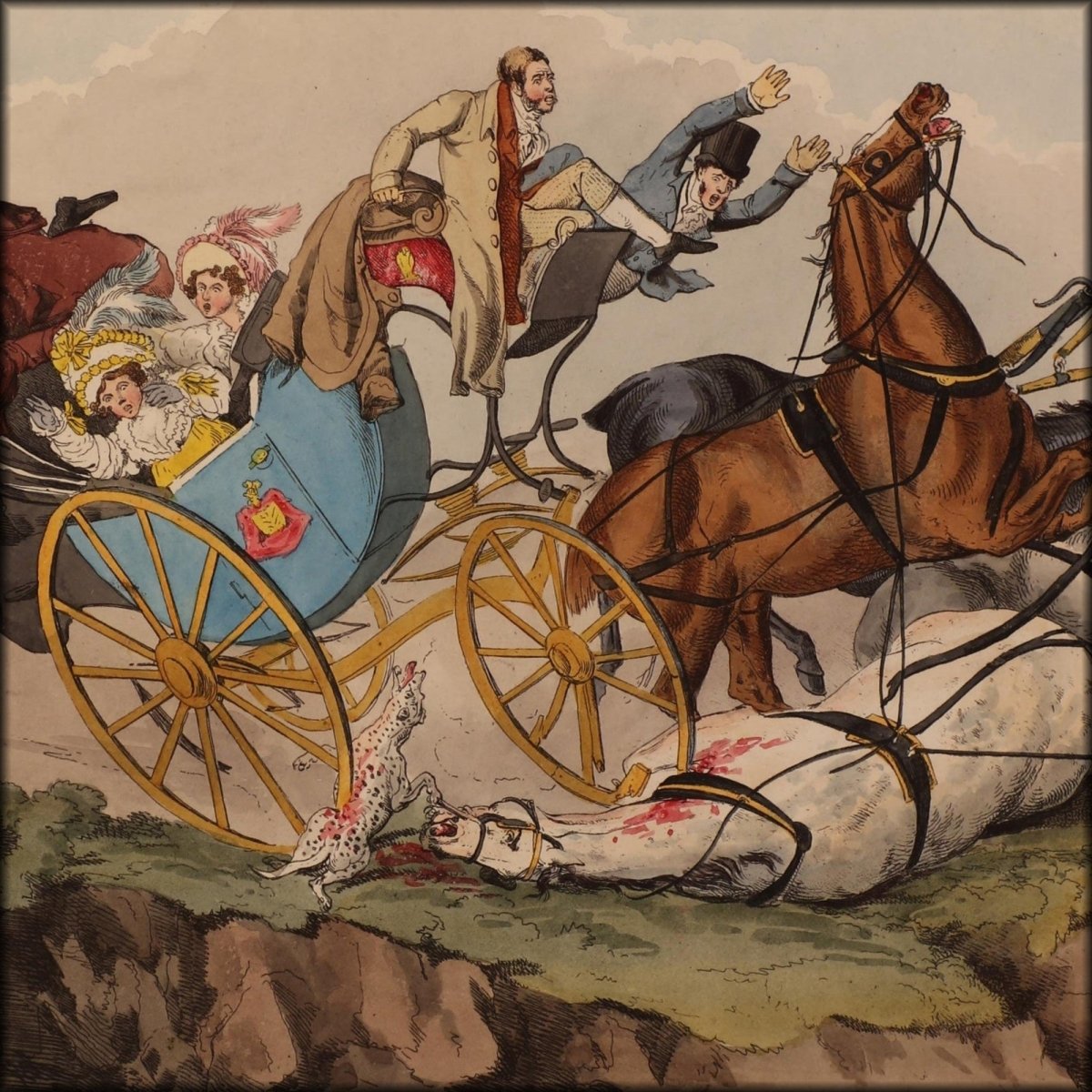 Driving discoveries 1817 - Henry Alken - 7 images | Digital Download - 7 images