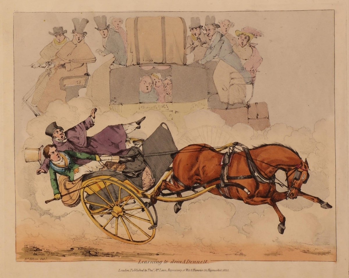 Humourous Miscellanies 1823 - Henry Alken - 4 images | Dimensions 3176 x 2528 pixels