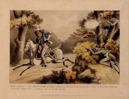 Military Discoveries 1819 - Henry Alken - 7 images | Dimensions 2172 x 1674 pixels
