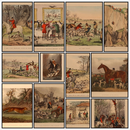 Notitia Venatica 1891 - Henry Alken - 12 images | A snapshot of the images