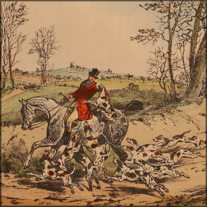 Notitia Venatica 1891 - Henry Alken - 12 images | Digital Download - 12 images