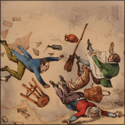 A Touch at the Fine Arts 1824 - Henry Alken - 24 images | Digital Download - 24 images