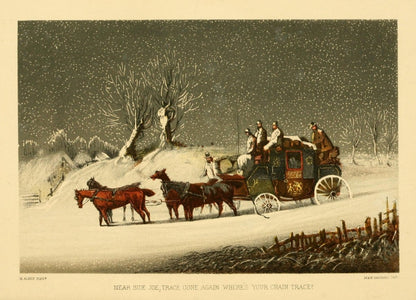 Down the Road or Reminiscences 1875 - Henry Alken | Dimensions 2920 x 2108 pixels