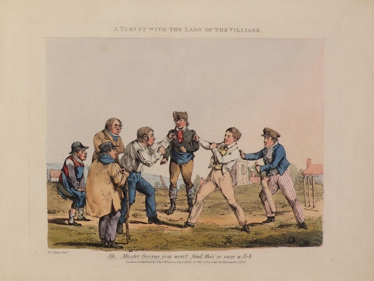 Progressive Sports V.1 1823 - Henry Alken - 6 images | Dimensions 2284 x 1715 pixels
