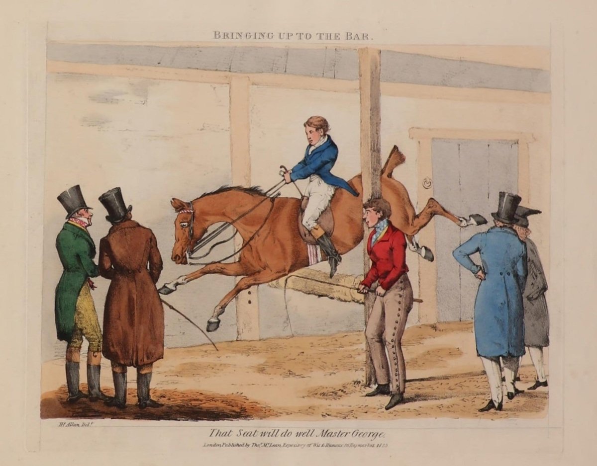 Progressive Sports V.2 1823 - Henry Alken - 6 images | Dimensions 2130 x 1665 pixels