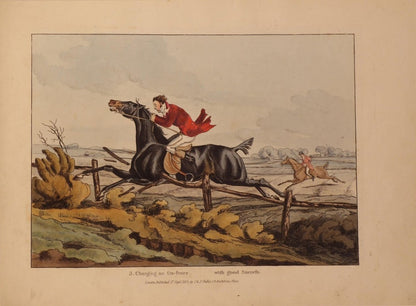Qualified Horses and Unqualified Riders 1815 - Henry Alken | Dimensions 3714 x 2734 pixels