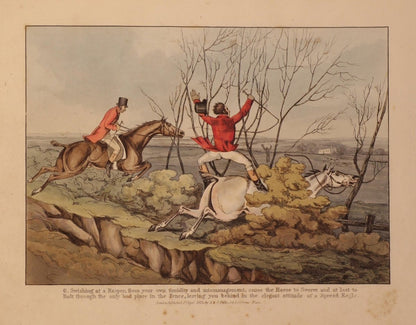 Qualified Horses and Unqualified Riders 1815 - Henry Alken | Dimensions 3392 x 2652 pixels