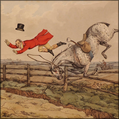 Qualified Horses and Unqualified Riders 1815 - Henry Alken | Digital Download - 7 images