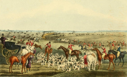 The Quorn hunt and its Masters 1899 - Henry Alken | Dimensions 3120 x 1885 pixels
