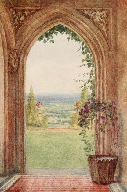 Homes of Tennyson 1905 - Helen Allingham - 20 images | Dimensions 1500 x 2276 pixels