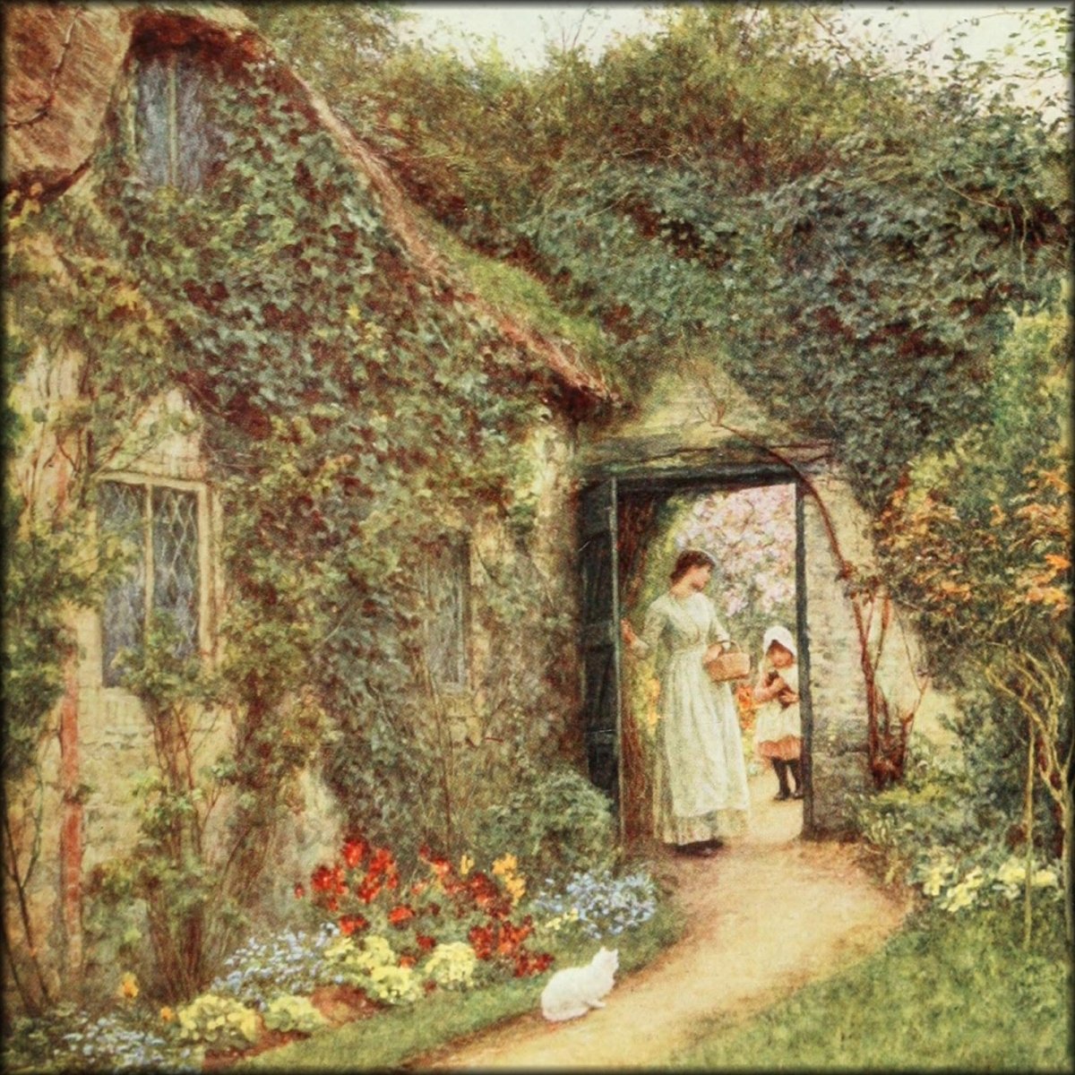 Homes of Tennyson 1905 - Helen Allingham - 20 images | Digital Download - 20 images