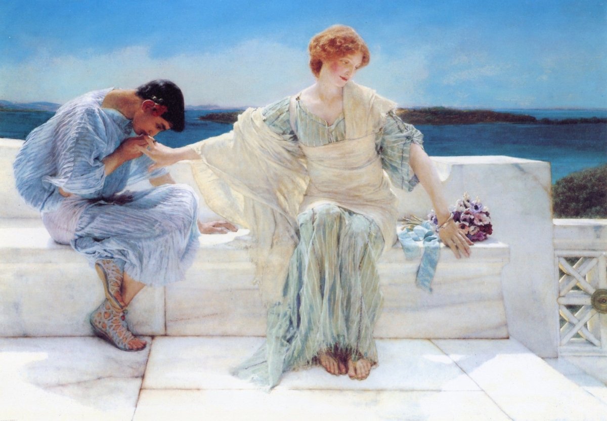 Lawrence Alma-Tadema Public Domain Images to Download | Dimensions 5694 x 3948 pixels
