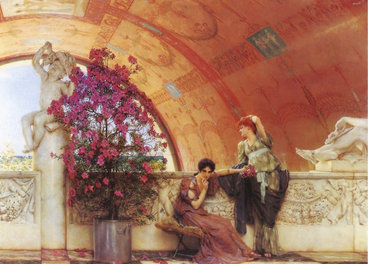 Lawrence Alma-Tadema Public Domain Images to Download | Dimensions 5712 x 4104 pixels