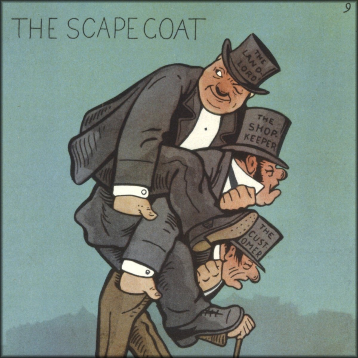 Martin Anderson aka Cynicus (1854-1932) - The Scapegoat | Digital Download - 1 image
