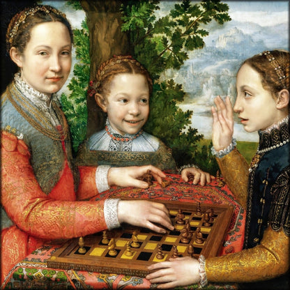 Sofonisba Anguissola - The Chess Game 1555 | Digital Download - 1 image