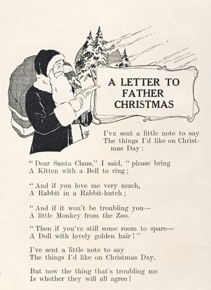 Christmas Poems - 310 Vintage Images | Dimensions 1640 x 2252 pixels