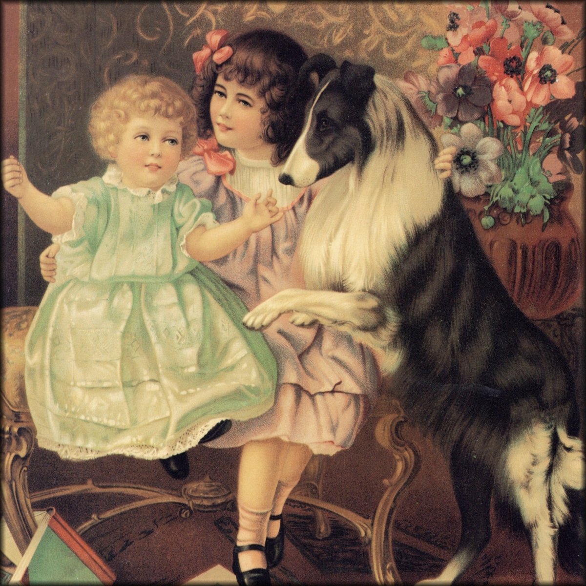 Anon - Reading-time Spoiled from c.1880s, of German origin | Digital Download - 1 image