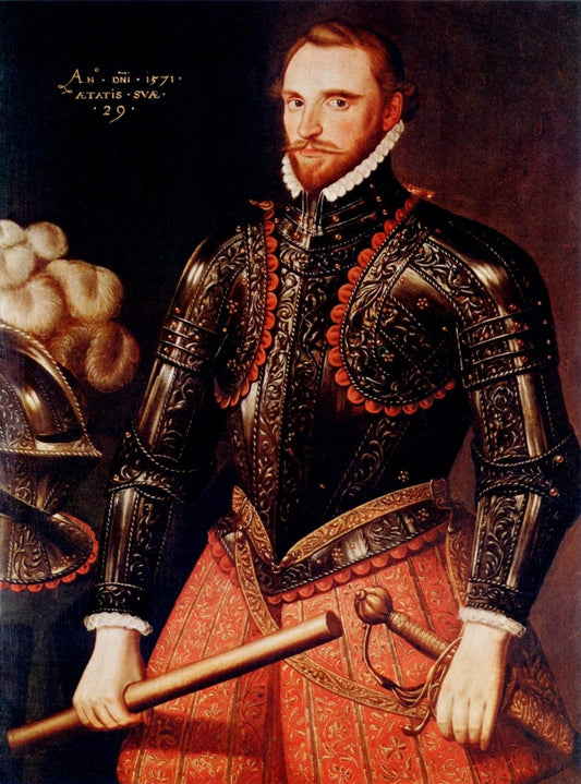 Anon - Sir Richard Grenville, Naval Commander (1542-1591) 17th century
