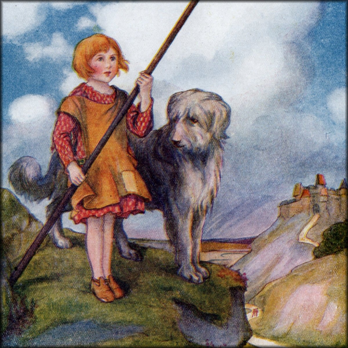 Little Bo Peep (1919) from 'The Prize' children's annual | Digital Download - 1 image