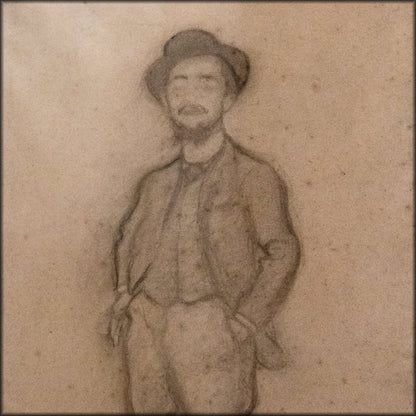 Louis Anquetin - Portrait of Henri de Toulouse Lautrec 1889 | Digital Download - 1 image