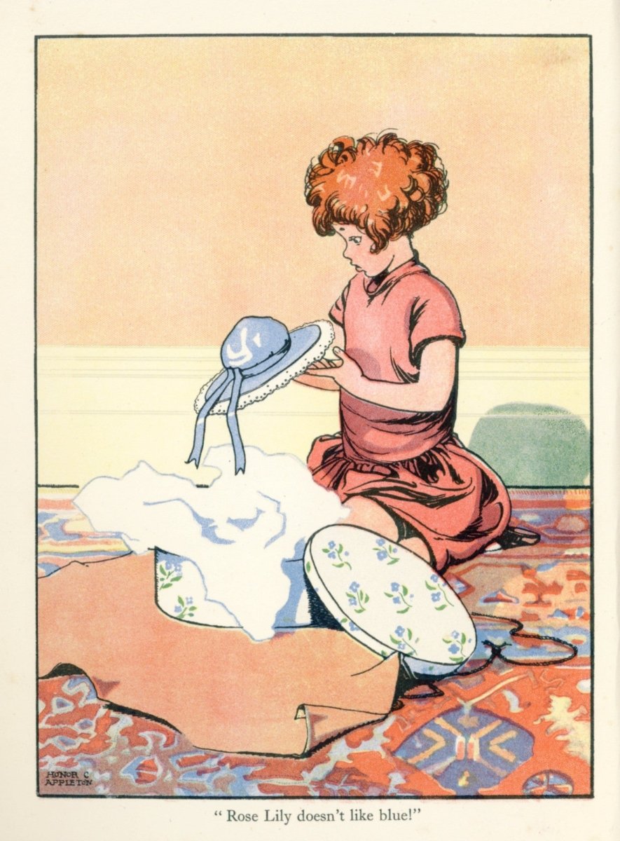 Appleton, Honor C. (1879-1951) - Rose Lily doesn't like blue 1930s