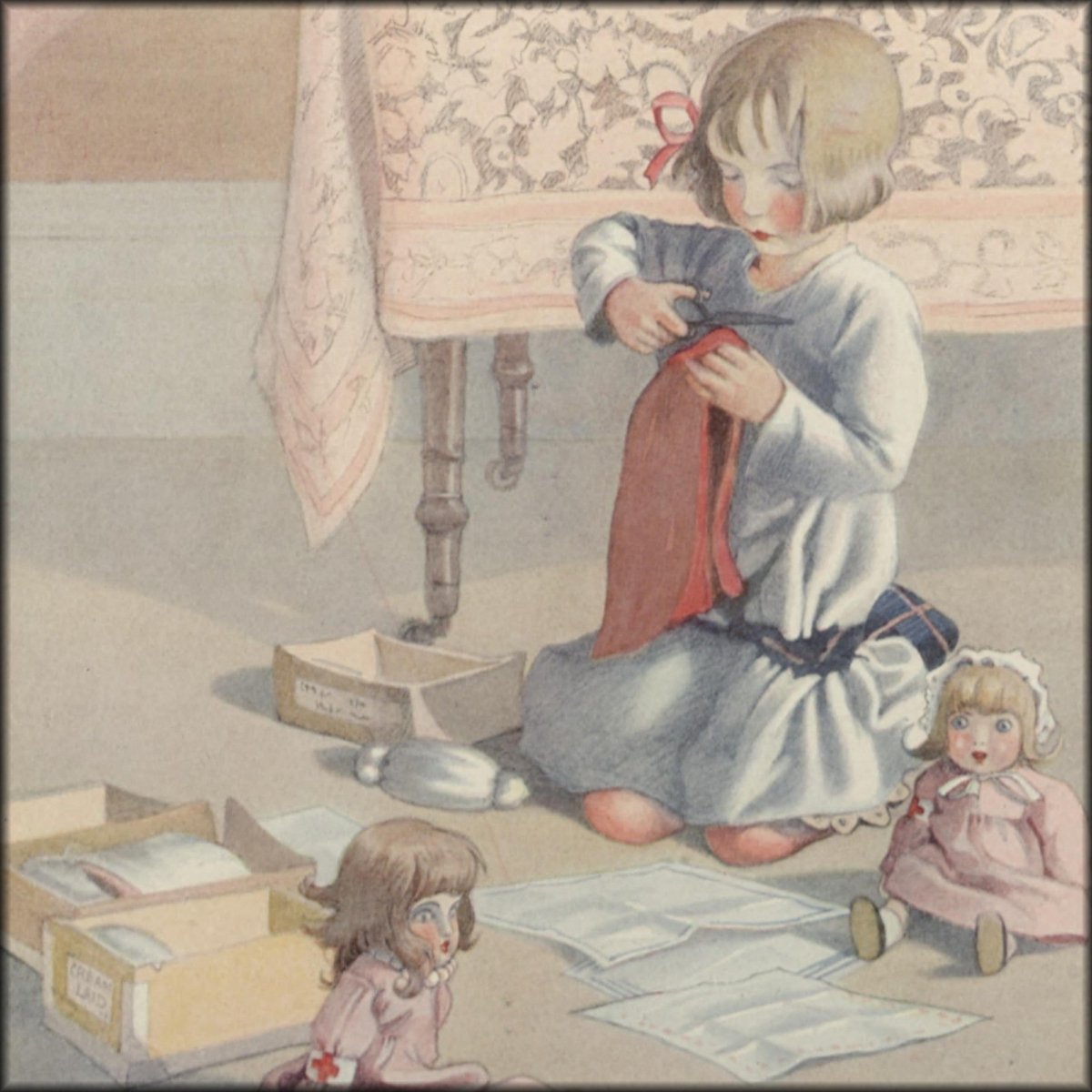 Josephine and Her Dolls 1915 - Honor Appleton | Digital Download - 8 images